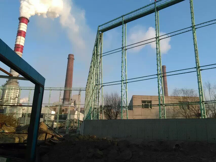 電廠柔性防風抑塵網安裝案例